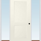 MMI 2 PANEL SHAKER 3'0" X 6'8" FIBERGLASS SMOOTH EXTERIOR PREHUNG DOOR WITH 2 DIRECT SET SIDELIGHTS 20 SHK