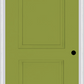 MMI TRUE 2 PANEL ARCH 6'8" FIBERGLASS SMOOTH EXTERIOR PREHUNG DOOR 22