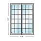 PELLA LIFESTYLE SERIES CONTEMPORARY 2 PANEL 71.25" X 95.5" ADVANCED LOW-E INSULATING TEMPERED ARGON FILL GLASS ASSEMBLED SLIDING/GLIDING PATIO DOOR GRILLES/SCREEN OPTIONS