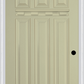 MMI CRAFTSMAN 6 PANEL WITH SHELF 3'0" X 6'8" FIBERGLASS SMOOTH EXTERIOR PREHUNG DOOR 400