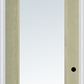MMI FULL LITE 3'0" X 8'0" FIBERGLASS OAK CLEAR GLASS FINGER JOINTED PRIMED EXTERIOR PREHUNG DOOR 59