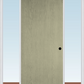 MMI FLUSH 3'0" X 6'8" FIBERGLASS OAK FINGER JOINTED PRIMED EXTERIOR PREHUNG DOOR WITH 2 DIRECT SET SIDELIGHTS