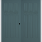 MMI TWIN/DOUBLE CRAFTSMAN 6 PANEL WITH SHELF 6'0" X 6'8" FIBERGLASS SMOOTH EXTERIOR PREHUNG DOOR 400 SHELF