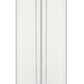 REEB TWIN/DOUBLE 6'8 X 1-3/8 OR 1-3/4 1 PANEL PRIMED FLAT OVOLO STICKING INTERIOR PREHUNG DOOR PR8020