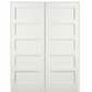 REEB TWIN/DOUBLE 6'8 X 1-3/8 5 PANEL EQUAL PRIMED FLAT OVOLO STICKING INTERIOR PREHUNG DOOR PR8055
