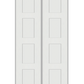 REEB TWIN/DOUBLE 6'8 X 1-3/8 4 PANEL EQUAL PRIMED FLAT SHAKER STICKING INTERIOR PREHUNG DOOR PR8740