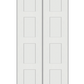 REEB TWIN/DOUBLE 7'0 X 1-3/8 4 PANEL EQUAL PRIMED FLAT SHAKER STICKING INTERIOR PREHUNG DOOR PR8740