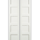 REEB TWIN/DOUBLE 7'0 X 1-3/8 5 PANEL EQUAL PRIMED FLAT SHAKER STICKING INTERIOR PREHUNG DOOR PR8755