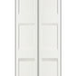 REEB TWIN/DOUBLE 8'0 X 1-3/8 OR 1-3/4 3 PANEL EQUAL PRIMED FLAT SHAKER STICKING INTERIOR PREHUNG DOOR PR8730