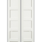 REEB TWIN/DOUBLE 8'0 X 1-3/8 6 PANEL EQUAL PRIMED FLAT SHAKER STICKING INTERIOR PREHUNG DOOR PR8755
