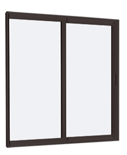 MI V2000 SERIES 8'0" X 6'8" VINYL SLIDING/GLIDING CLEAR TEMPERED GLASS 2 PANEL WHITE PATIO DOOR 910 LOW-E/GRILLES/SCREEN OPTIONS