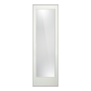 REEB 1 LITE CLEAR/FROSTED 8'0" X 1-3/8 PRIMED PINE OVOLO TEMPERED GLASS INTERIOR FRENCH DOOR