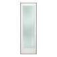 REEB 1 LITE CLEAR/FROSTED 8'0" X 1-3/8 PRIMED PINE OVOLO TEMPERED GLASS INTERIOR FRENCH DOOR