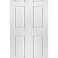 JELDWEN MOLDED TWIN/DOUBLE SMOOTH COLONIST 6'8 X 1-3/8 COVE AND BEAD STICKING 6 PANEL SMOOTH SURFACE HOLLOW/SOLID INTERIOR PREHUNG DOOR