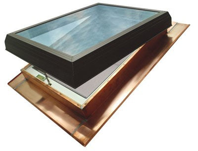 SUPREME PRO SERIES COPPER CONTINUOUS FLASHING SKYLIGHT 60" X 60"