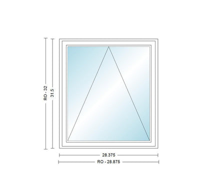 ANDERSEN Windows 400 Series Venting Or Fixed Awning 31-1/2" High Vinyl Exterior Wood Interior Low-E4 Argon Dual Pane Glass Full Screen/Grilles/Frosted/Tempered/Grilles Optional AX251, AX281, AX31, AX351, AX41, AX451, AX51, AX551, Or AX61
