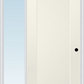MMI 1 PANEL SHAKER 3'0" X 6'8" FIBERGLASS SMOOTH EXTERIOR PREHUNG DOOR WITH 1 DIRECT SET SIDELIGHT 10 SHK
